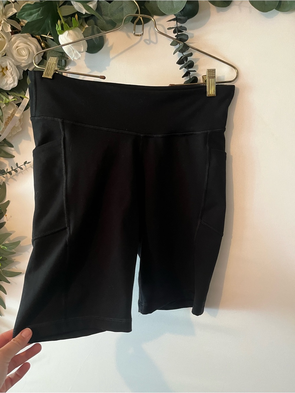 BOTH Everyday High-Waist Black Athletic Bike Shorts and Pants